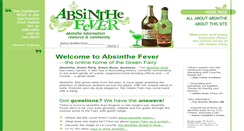 Desktop Screenshot of absinthefever.com